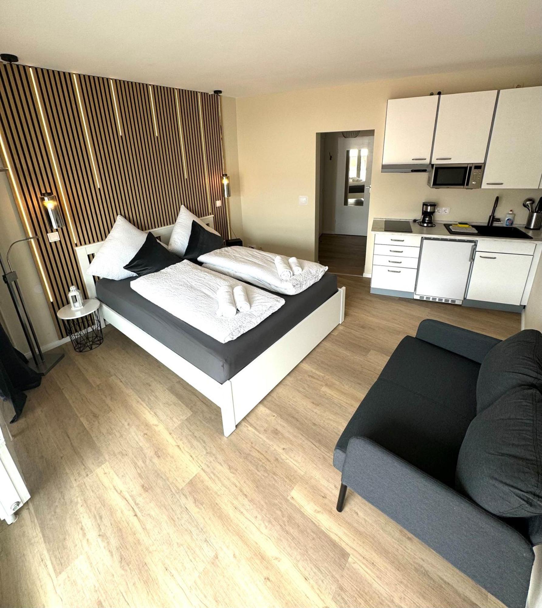 Traumhafte Ferienwohnung - Direkter Meerblick - 50M Zum Strand In Cuxhaven Duhnen In 1A Lage Im Haus Seehuette Eksteriør billede